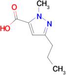 1-Methyl-3-propyl-1H-pyrazole-5-carboxylic acid