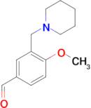 4-Methoxy-3-piperidin-1-ylmethyl-benzaldehyde