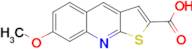 7-Methoxy-thieno[2,3-b]quinoline-2-carboxylic acid