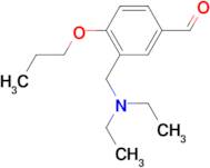 3-Diethylaminomethyl-4-propoxy-benzaldehyde