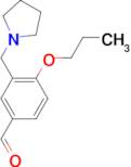 4-Propoxy-3-pyrrolidin-1-ylmethyl-benzaldehyde