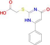 (4-Oxo-6-phenyl-1,4-dihydro-pyrimidin-2-ylsulfanyl)-acetic acid