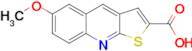 6-Methoxy-thieno[2,3-b]quinoline-2-carboxylic acid