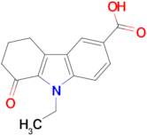 9-Ethyl-8-oxo-6,7,8,9-tetrahydro-5H-carbazole-3-carboxylic acid