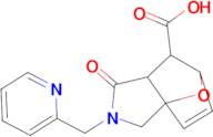 4-Oxo-3-pyridin-2-ylmethyl-10-oxa-3-aza-tricyclo[5.2.1.0*1,5*]dec-8-ene-6-carboxylic acid