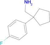 C-[1-(4-Fluoro-phenyl)-cyclopentyl]-methylamine