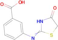 3-(4-Oxo-4,5-dihydro-thiazol-2-ylamino)-benzoic acid