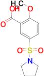 2-Methoxy-5-(pyrrolidine-1-sulfonyl)-benzoic acid