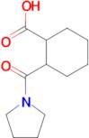 2-(Pyrrolidine-1-carbonyl)-cyclohexanecarboxylic acid