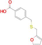 4-(Furan-2-ylmethylsulfanylmethyl)-benzoic acid