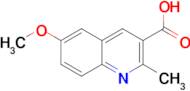 6-Methoxy-2-methyl-quinoline-3-carboxylic acid