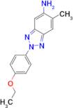 2-(4-Ethoxy-phenyl)-6-methyl-2H-benzotriazol-5-ylamine