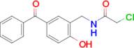 N-(5-Benzoyl-2-hydroxy-benzyl)-2-chloro-acetamide