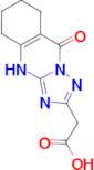 (9-Oxo-4,5,6,7,8,9-hexahydro-[1,2,4]triazolo[5,1-b]quinazolin-2-yl)-acetic acid