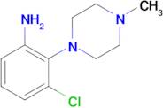 3-Chloro-2-(4-methyl-piperazin-1-yl)-phenylamine