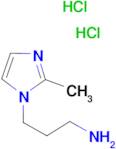 [3-(2-Methyl-1H-imidazol-1-yl)propyl]amine dihydrochloride