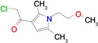 2-Chloro-1-[1-(2-methoxy-ethyl)-2,5-dimethyl-1H-pyrrol-3-yl]-ethanone