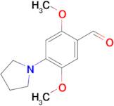 2,5-Dimethoxy-4-pyrrolidin-1-yl-benzaldehyde