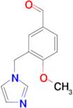 3-Imidazol-1-ylmethyl-4-methoxy-benzaldehyde