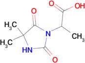 2-(4,4-Dimethyl-2,5-dioxo-imidazolidin-1-yl)-propionic acid