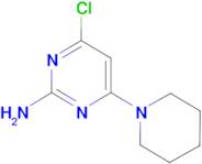 4-Chloro-6-piperidin-1-yl-pyrimidin-2-ylamine