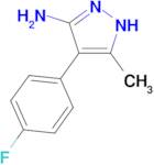 4-(4-Fluoro-phenyl)-5-methyl-2H-pyrazol-3-ylamine