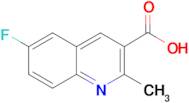 6-Fluoro-2-methyl-quinoline-3-carboxylic acid