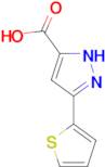 3-Thiophen-2-yl-1H-pyrazole-5-carboxylic acid