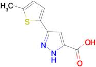 3-(5-Methylthiophen-2-yl)-1H-pyrazole-5-carboxylic acid