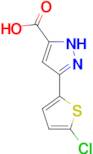 3-(5-Chloro-thiophen-2-yl)-1H-pyrazole-5-carboxylic acid