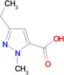 3-Ethyl-1-methyl-1H-pyrazole-5-carboxylic acid