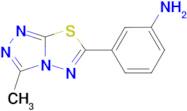 3-(3-Methyl-[1,2,4]triazolo[3,4-b][1,3,4]thiadiazol-6-yl)-phenylamine