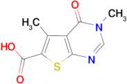 3,5-Dimethyl-4-oxo-3,4-dihydro-thieno[2,3-d]pyrimidine-6-carboxylic acid