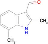 2,7-Dimethyl-1H-indole-3-carbaldehyde