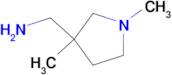 C-(1,3-Dimethyl-pyrrolidin-3-yl)-methylamine