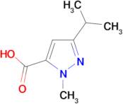 3-Isopropyl-1-methyl-1H-pyrazole-5-carboxylic acid