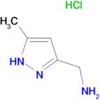 C-(5-Methyl-2H-pyrazol-3-yl)-methylamine hydrochloride