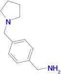 4-Pyrrolidin-1-ylmethyl-benzylamine