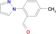 5-Methyl-2-pyrazol-1-yl-benzaldehyde