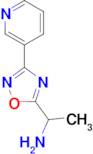 1-(3-Pyridin-3-yl-[1,2,4]oxadiazol-5-yl)-ethylamine