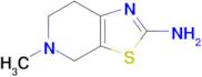 5-Methyl-4,5,6,7-tetrahydro-thiazolo[5,4-c]pyridin-2-ylamine