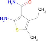 2-Amino-4-ethyl-5-methyl-thiophene-3-carboxylic acid amide