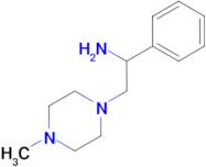 2-(4-Methyl-piperazin-1-yl)-1-phenyl-ethylamine