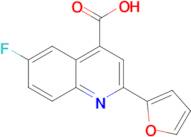 6-Fluoro-2-furan-2-yl-quinoline-4-carboxylic acid