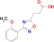 3-[3-(2-Methoxy-phenyl)-[1,2,4]oxadiazol-5-yl]-propionic acid