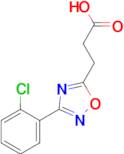 3-[3-(2-Chloro-phenyl)-[1,2,4]oxadiazol-5-yl]-propionic acid