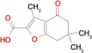 3,6,6-Trimethyl-4-oxo-4,5,6,7-tetrahydro-benzofuran-2-carboxylic acid