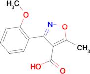 3-(2-Methoxy-phenyl)-5-methyl-isoxazole-4-carboxylic acid