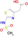 (2-Methanesulfonylamino-thiazol-4-yl)-acetic acid