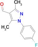 1-(4-Fluoro-phenyl)-3,5-dimethyl-1H-pyrazole-4-carbaldehyde